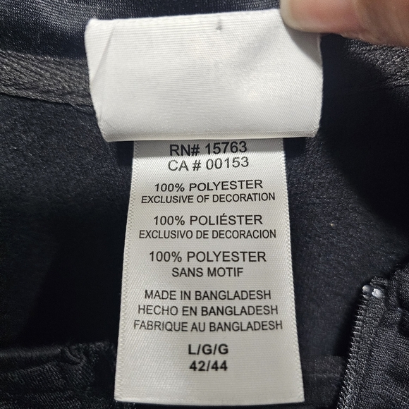 Men's Boston Bruins Antigua Black Glacier Quarter-Zip Pullover Jacket Size Large - Picture 5 of 7